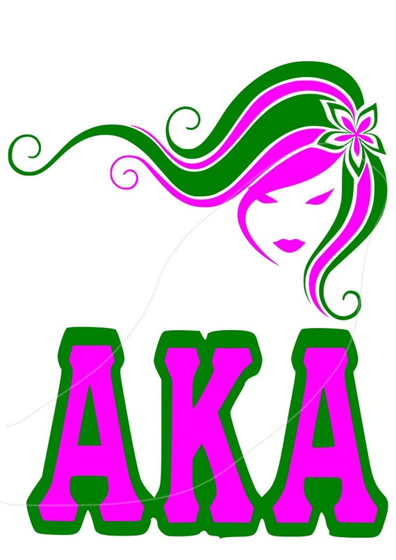 Aka Lady SVG