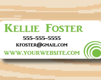 Independent Consultant Sticker Address Labels, Digital File, 1" x 2.625", Print From Home