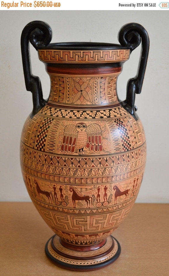 For Sale Geometric Period Amphora VaseAncient by AncientGreekArt