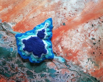 Felt Mandelbrot Magnet