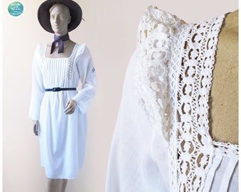 Crochet lace dress | Etsy