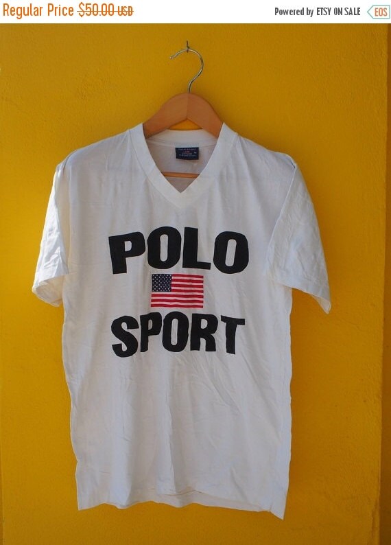 Vintage 90's POLO Sport By Ralph Lauren Big by REPEATFASHIONSTORE