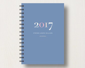 Personalised 2017 Journal or Notebook