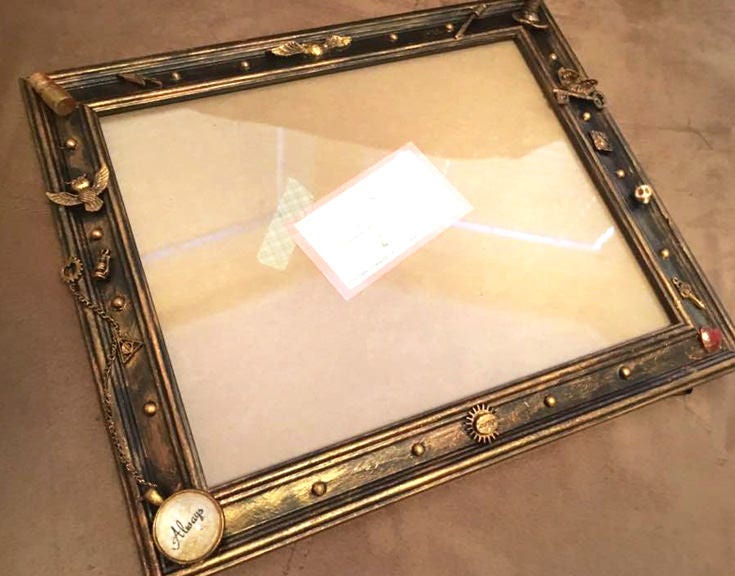 HARRY POTTER inspired picture Frame Harry Potter Gift Harry
