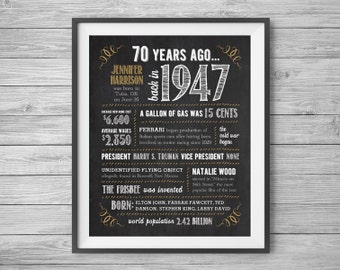  70  Years  70th Wedding  Anniversary  Napkins Personalized Set of