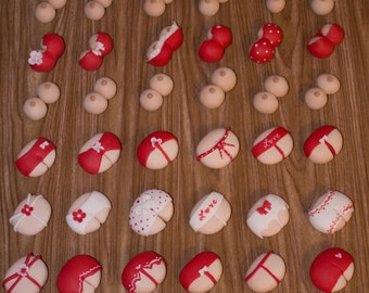 Pure Romance, Bachelor, Bachelorette Party, Cupcake Topper, Penis, Vagina, Boobies, Booty