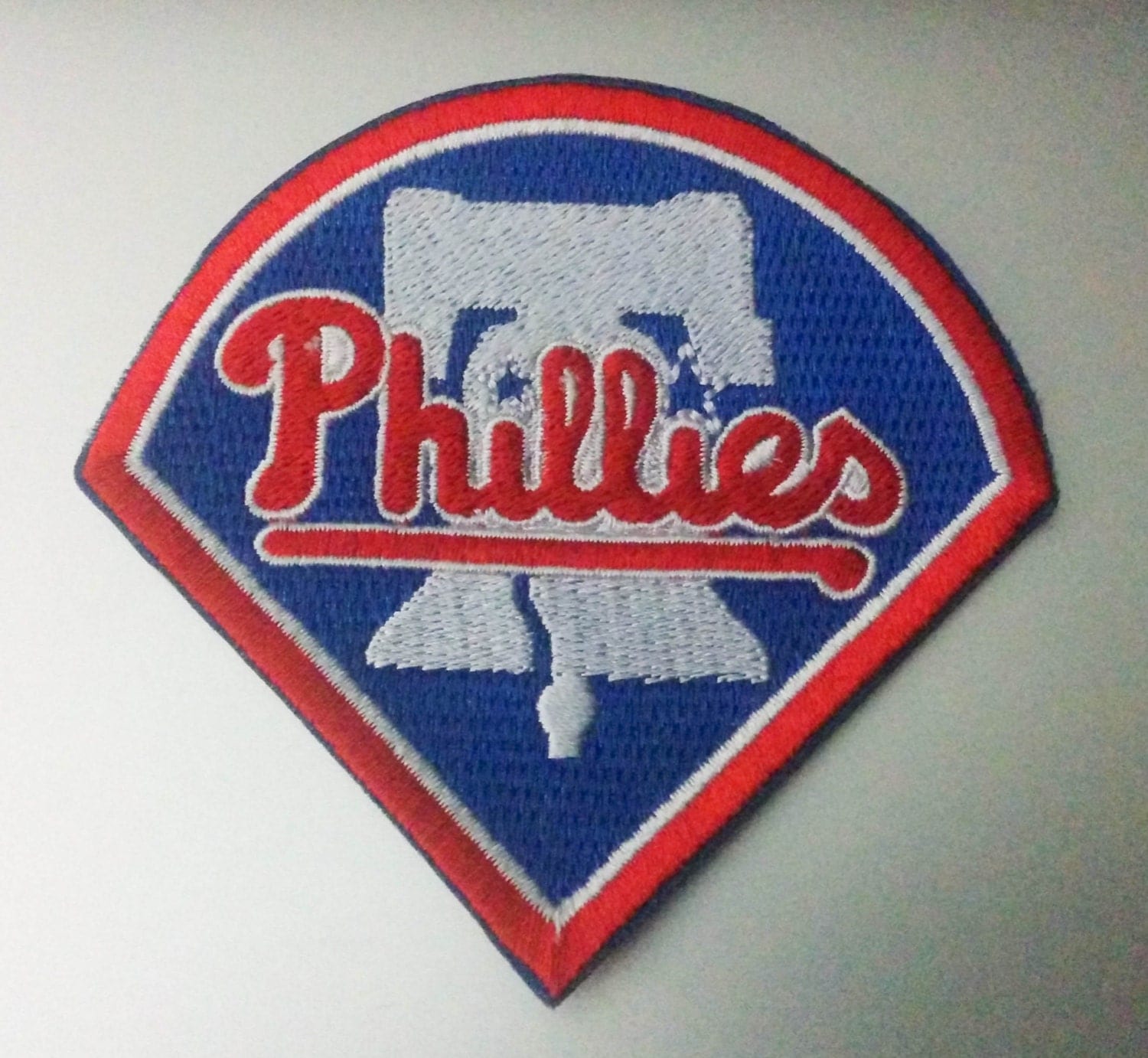 Philadelphia Phillies Logo Iron On Patch 3 1 2 X 3