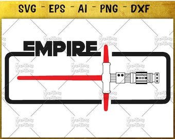 Light saber clipart SVG star wars svg lightsaber clipart SVG print decal cut files Cricut Silhouette Instant Download vector SVG png eps dxf
