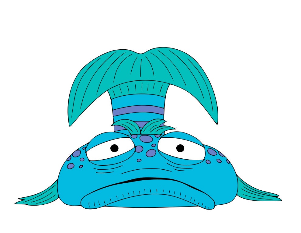 Pout Pout Fish svg file