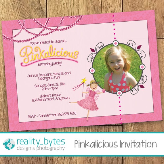 Pinkalicious Party Invitations 10