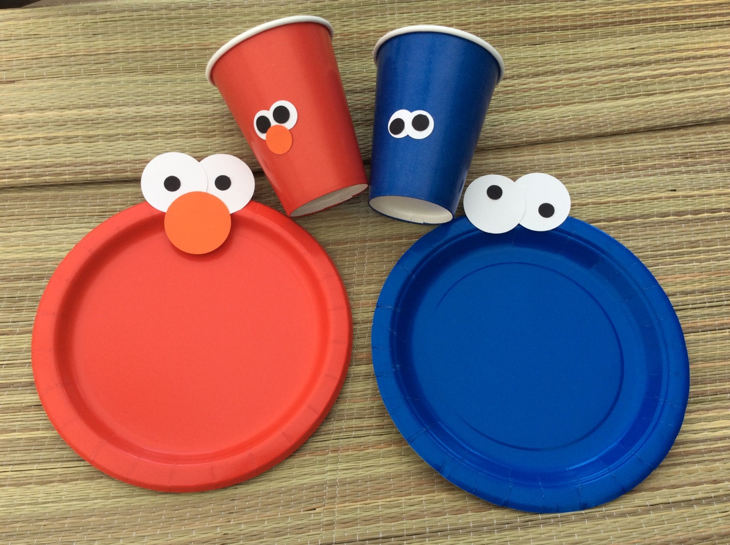 Elmo Birthday Party set/party plates and cups/party