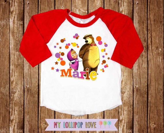 masha and the bear shirts