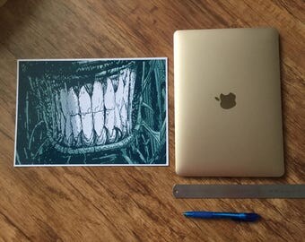 ALIEN A4 fine art print ideal for framing