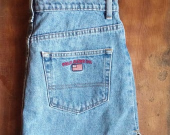FLASH SALE! // 90s Ralph Lauren Jean Skirt