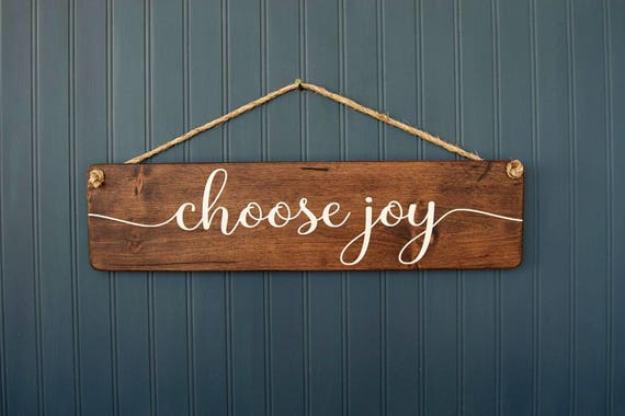 Choose Joy Sign Large Rustic Wood Sign By Libertyislandfarm