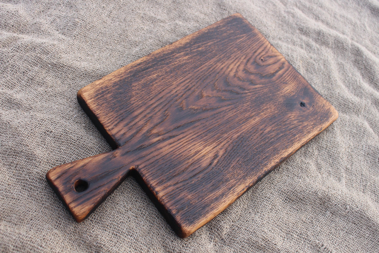 Old Rustic Cutting Board Wooden Serving Board Vintage Wood 
