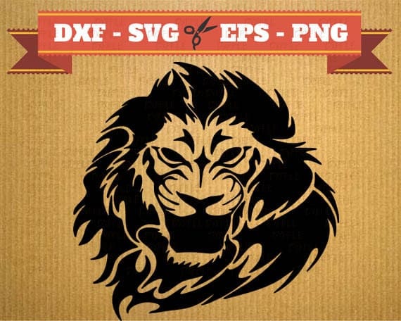 Lion SVG Lion vector files for cricut Lion cutting files