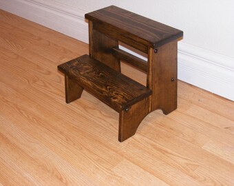 Rustic Country Step Stool/Foot stool