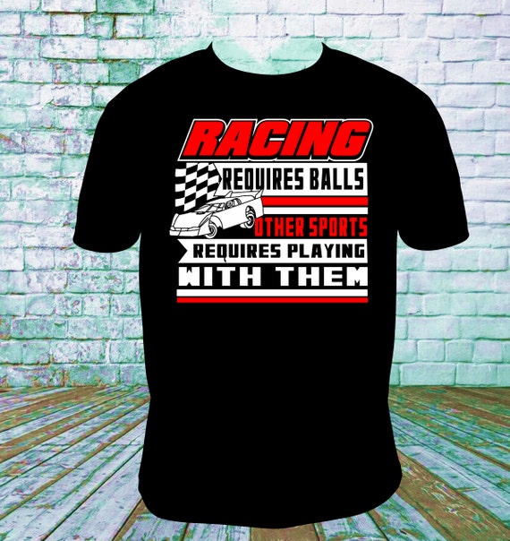 dirt track racing tshirt