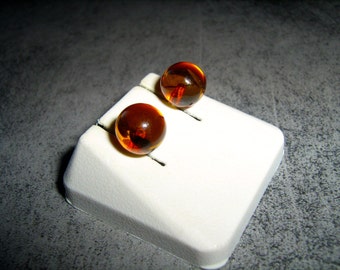 Orecchini oro AMBER gold ambra earrings special deal offert jewels natural mineral stone gold 18kt gift idea kids girls women precious