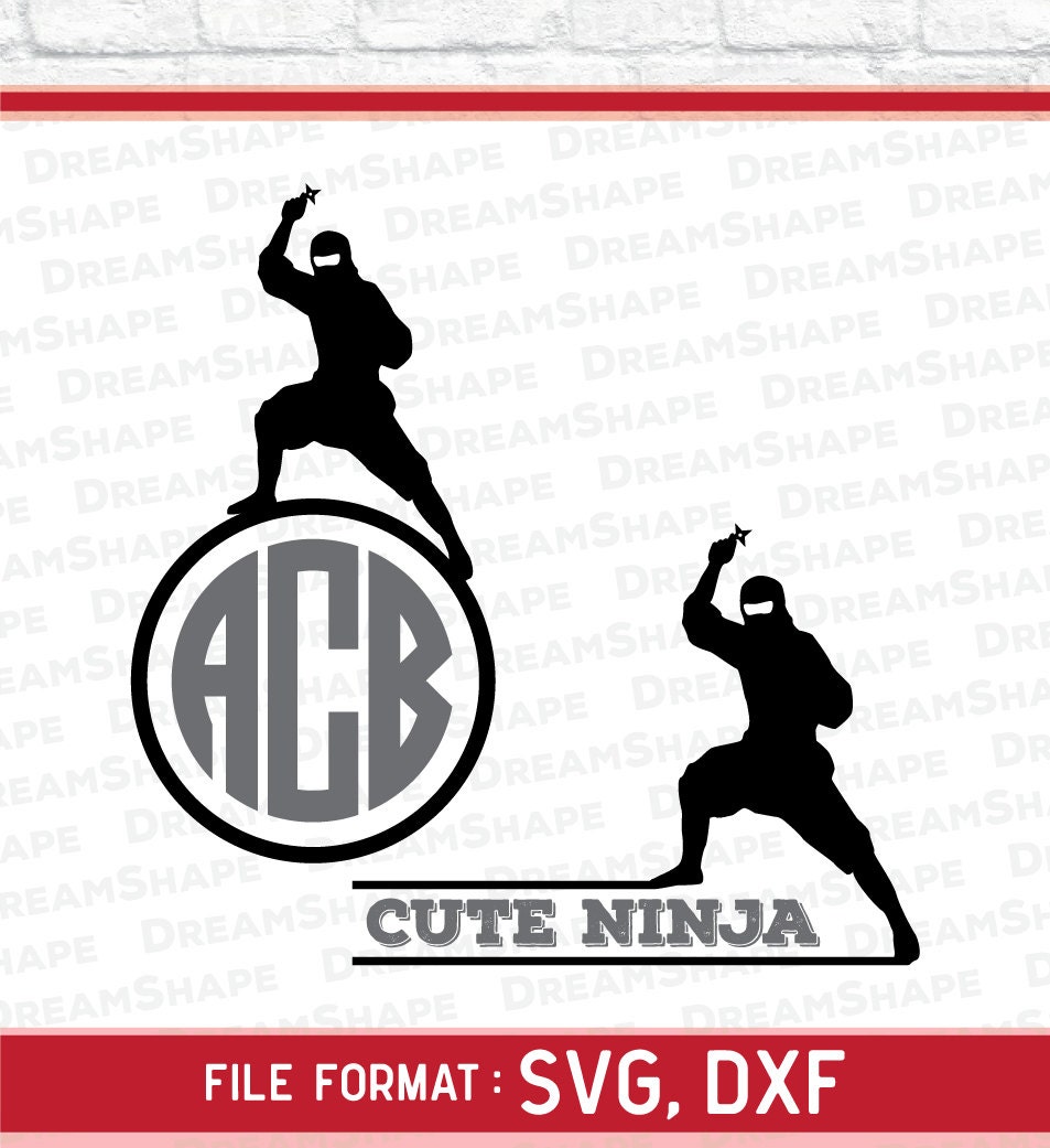 Download Ninja SVG Files Ninja Silhouette SVG Cutting Files Ninja SVG