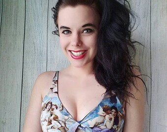 PDF Sewing Pattern Lucky Lingerie, Bralette pattern, lingerie pattern, Rad Patterns, Babydoll, Nightie, longline bra, plus size, maternity