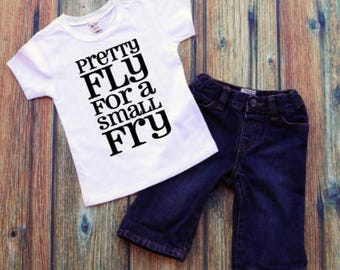 pretty fly for a small guy t shirt