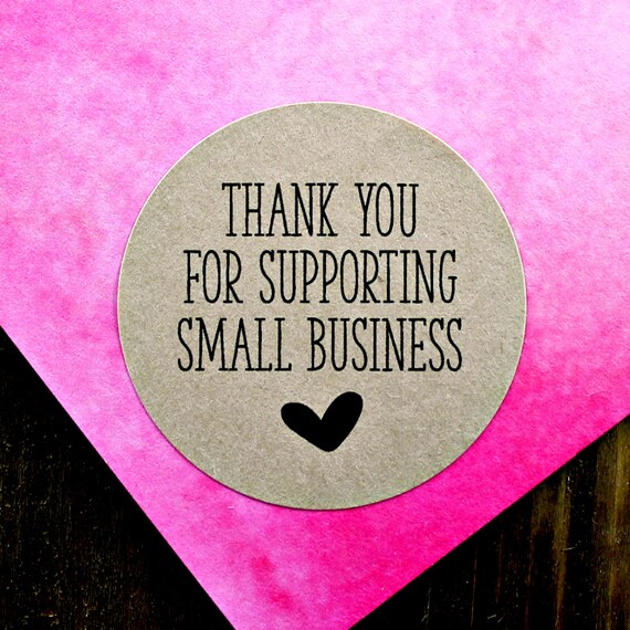 thank you stickers small business stickers thank you labels