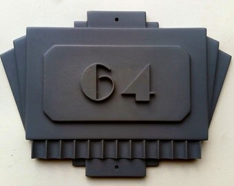 American Horror Story: Hotel - Room 64 door plaque replica (unpainted resin casting)