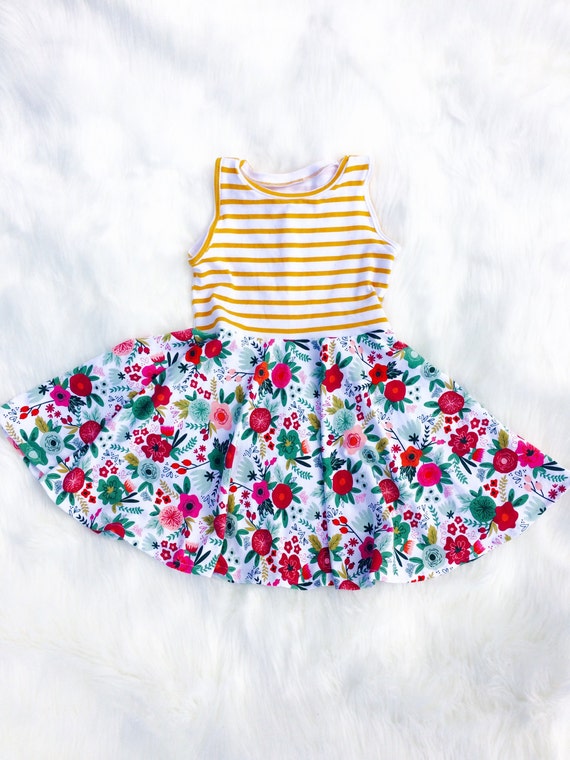 Items similar to SALE!! Toddler Play Dress/Baby Play Dress/Twirl Dress ...