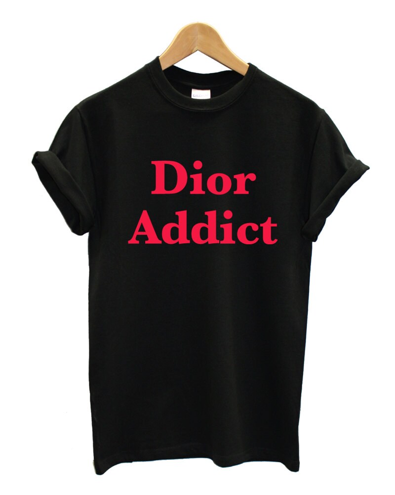 red dior tshirt