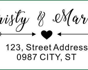 Self Inking Stamp Style-317- Trodat 4913 Custom Return Address Stamp, Rubber Stamp, Wedding Stamp, Designer Stamp, Bridal Gift, Ink Stamp