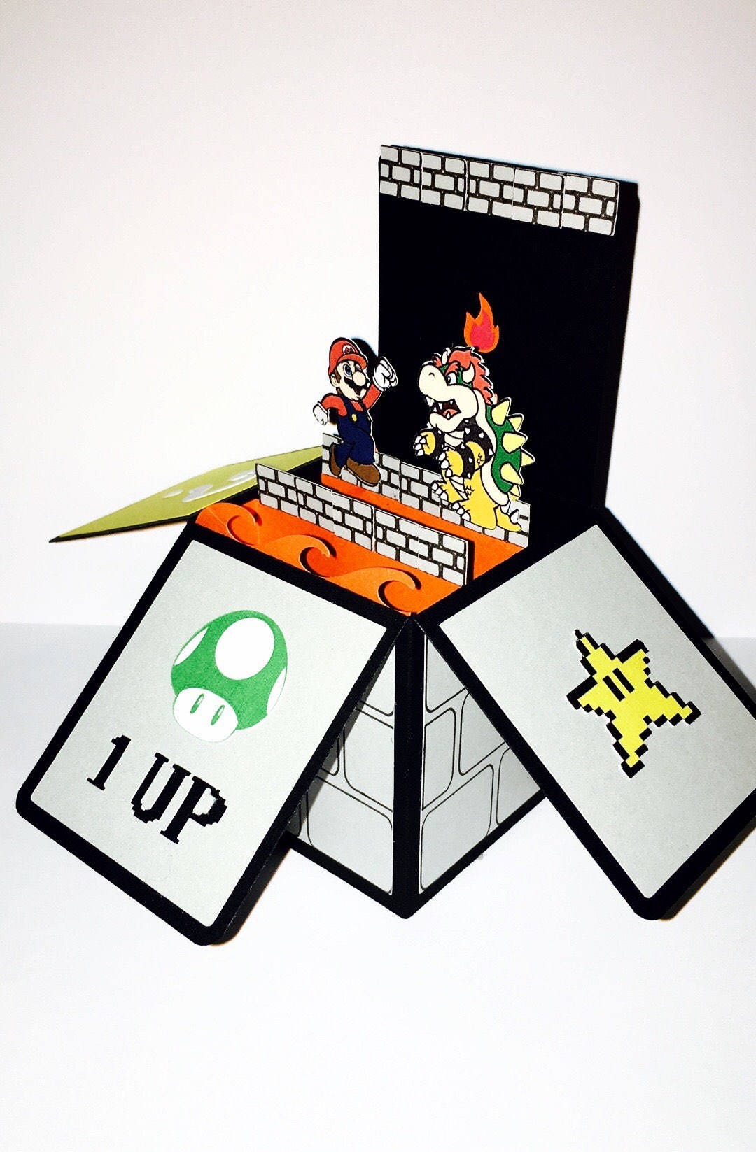 Super Mario Popup Birthday Card