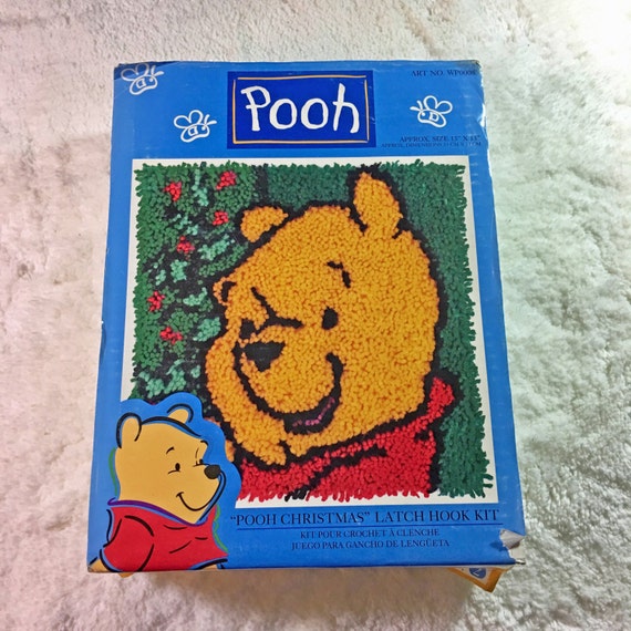 Pooh Christmas Latch Hook Kit / Winnie the Pooh / Disney