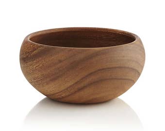 Acacia Wood Bowl, Set of 4