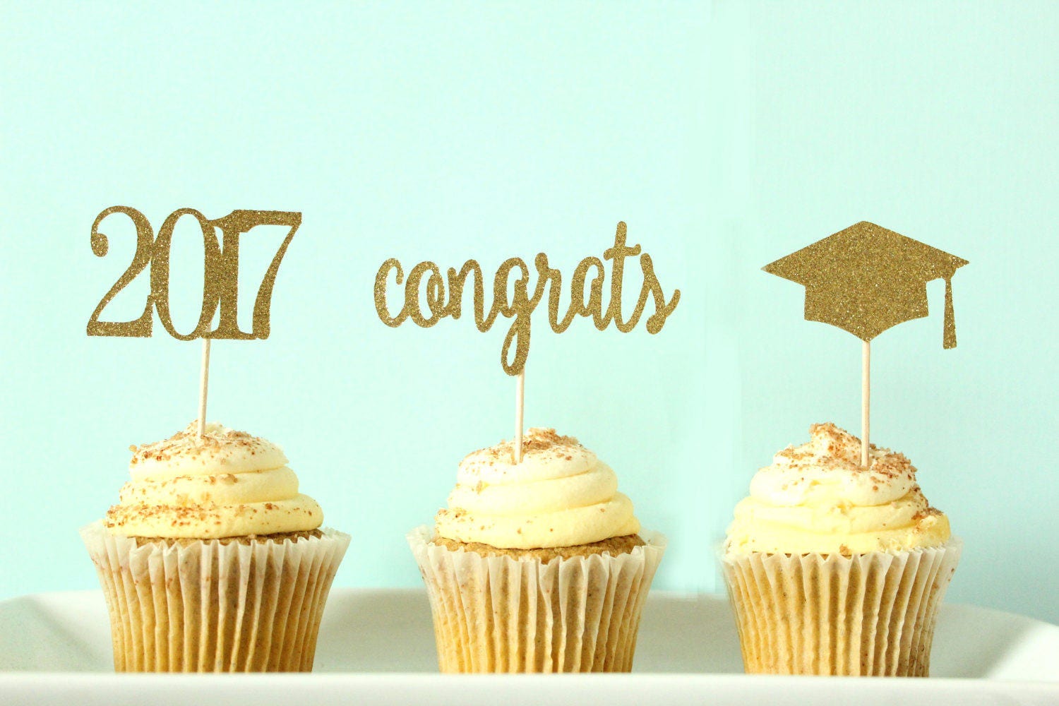 Graduation Cupcake Toppers 2017 Cupcake Toppers Congrats