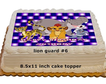 lion guard cake topper – Etsy UK