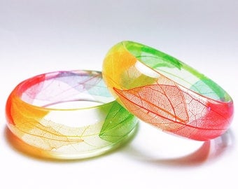 Pressed flowers bangles, real flowers bangles, resin bangles,Botanical Jewellery, real flowers bracelet , pressed flowers bracelets