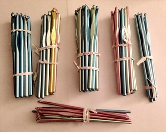Custom Order Susan Bates vintage Crochet Hooks