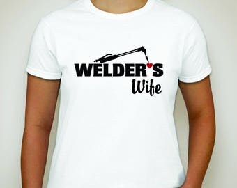 Loving Life as a Welder's Wife Decal