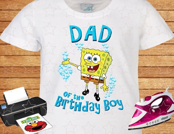 SpongeBob SquarePants. Dad of the Birthday Boy. Birthday