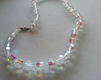 Vintage crystal necklace