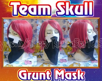 Pokemon Team Skull Grunt Cosplay Mask