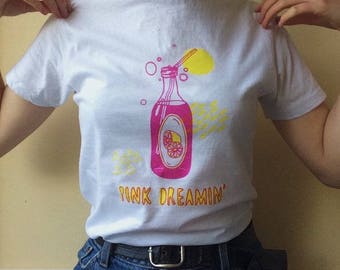 unique handmade screen print t shirt!