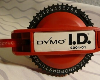 Label Maker by DYMO Vintage I.D. 2001-01