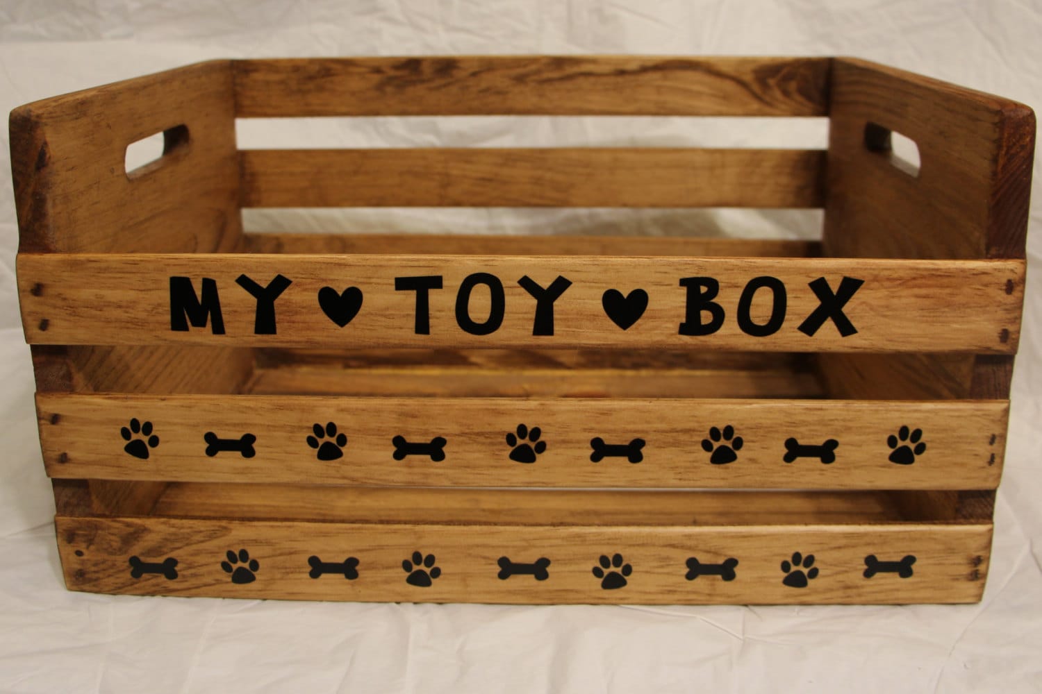 handcrafted-wood-dog-toy-box-18-x-13-x-9-decorated