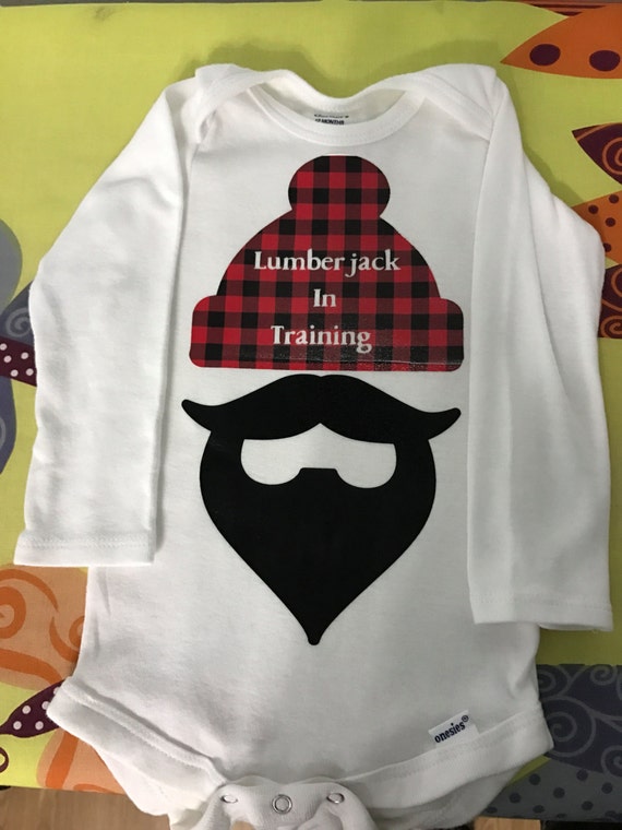 Items similar to Lumberjack in Training onesie on Etsy