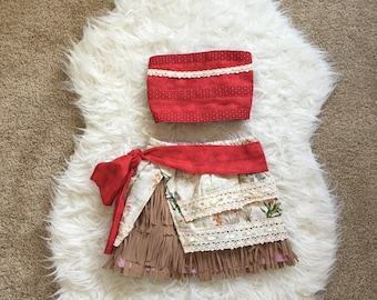 Moana Dolly and Me Matching Dress / Moana Costume