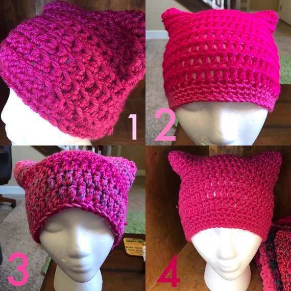 Pink Pussy Hat // beanies // Pink Pussy Project // Protest Hat