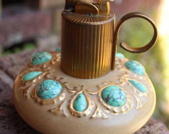 Vintage Evans Retro Table Top Cigarette Lighter
